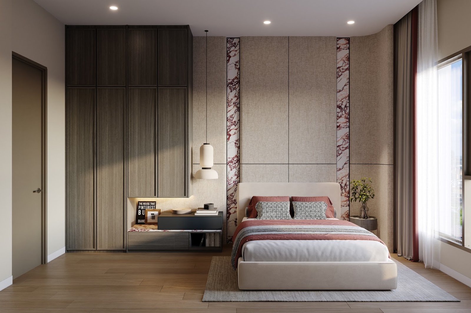 Senna Heights bedroom: artist's impression