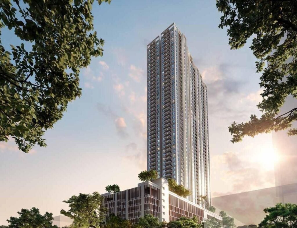 Tangen Residences, North Kiara: artist's impression of the tower