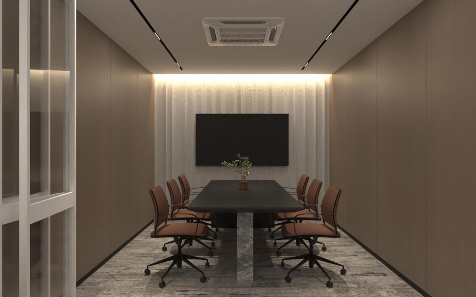 The Arden office suite meeting room, fitted-out example: artist's impression