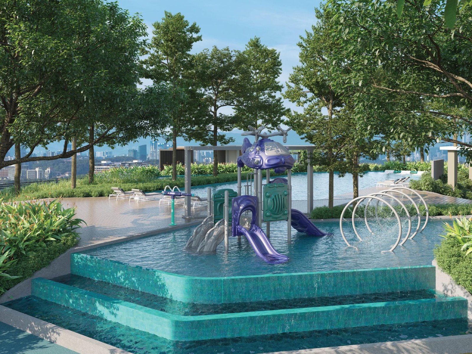 The Atera kids' waterplay: artist's impression