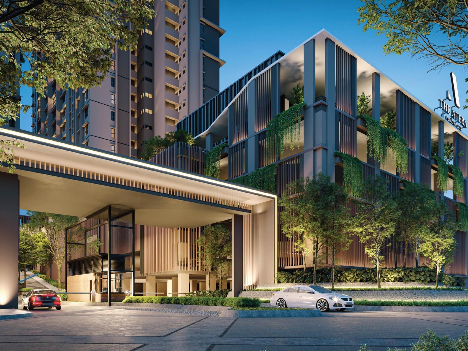 The Atera residential drop-off: artist's impression