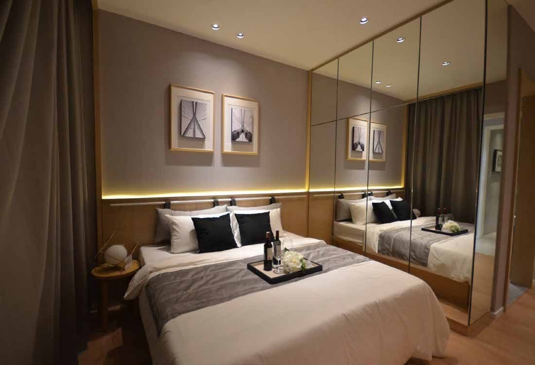 The Goodwood Residence show unit bedroom