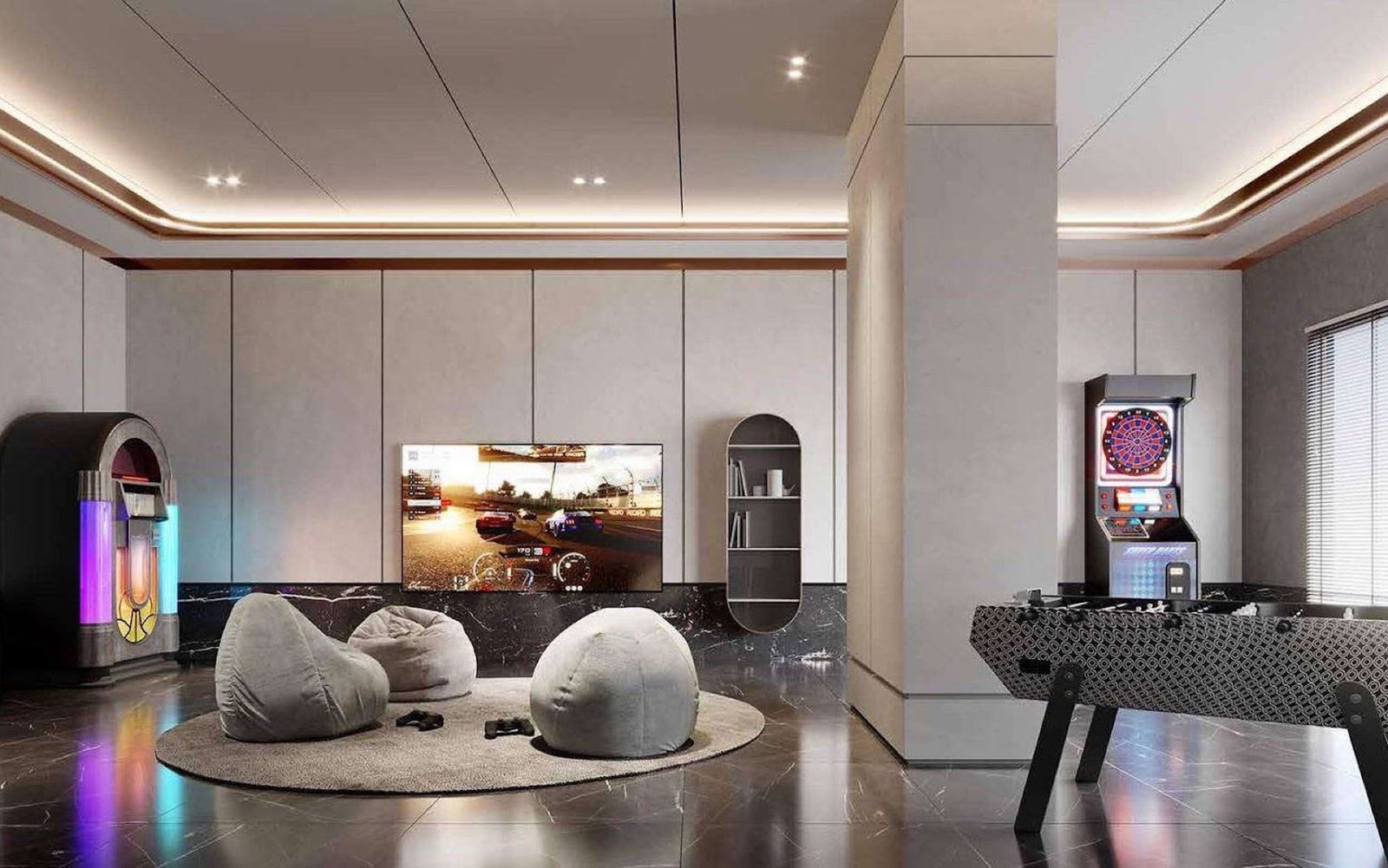 Tujuh Residences games room: artist's impression