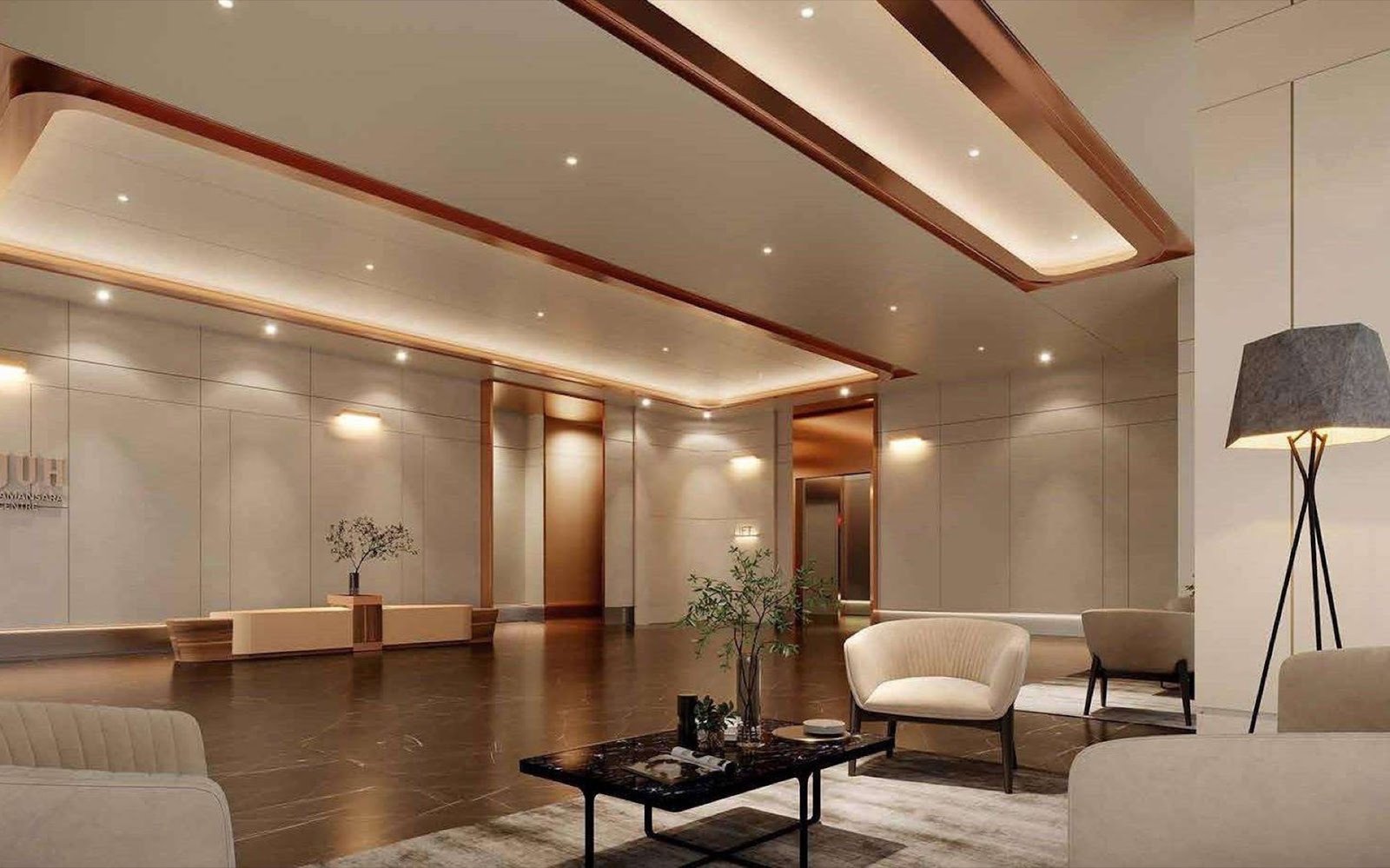 Tujuh Residences lobby: artist's impression