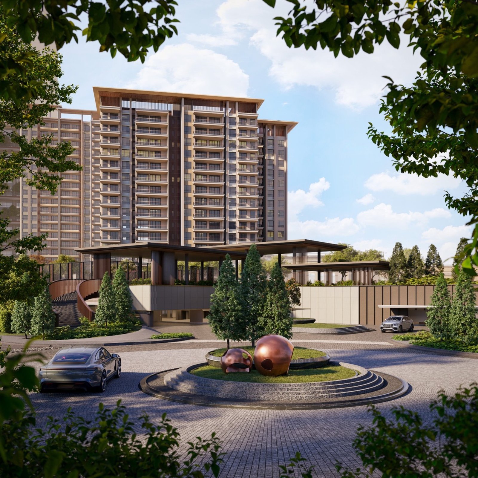 Zenia Condovilla drop-off: artist's impression